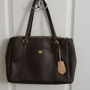 Coach leather purse